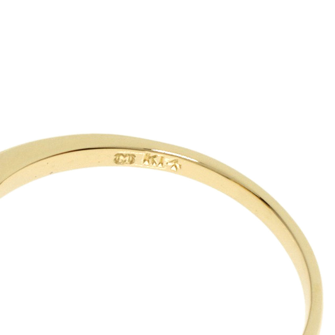 MIKIMOTO Ring K14YG gold Pearl Women Used Authentic