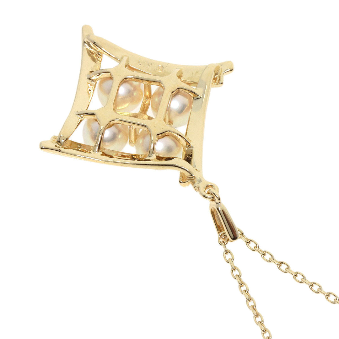 MIKIMOTO Necklace K14YG gold Pearl