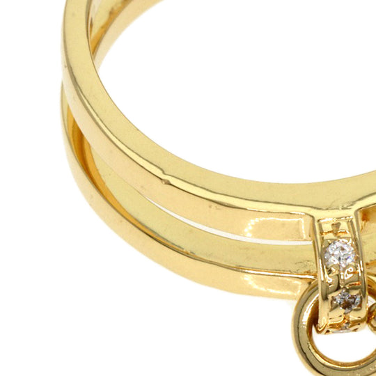MIKIMOTO Ring 18K Yellow Gold gold Pearl pearl diamond Women Used Authentic