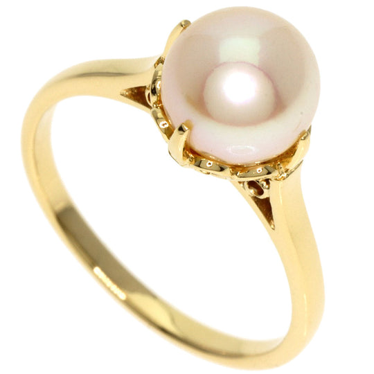 MIKIMOTO Ring 18K Yellow Gold gold Pearl Women Used Authentic