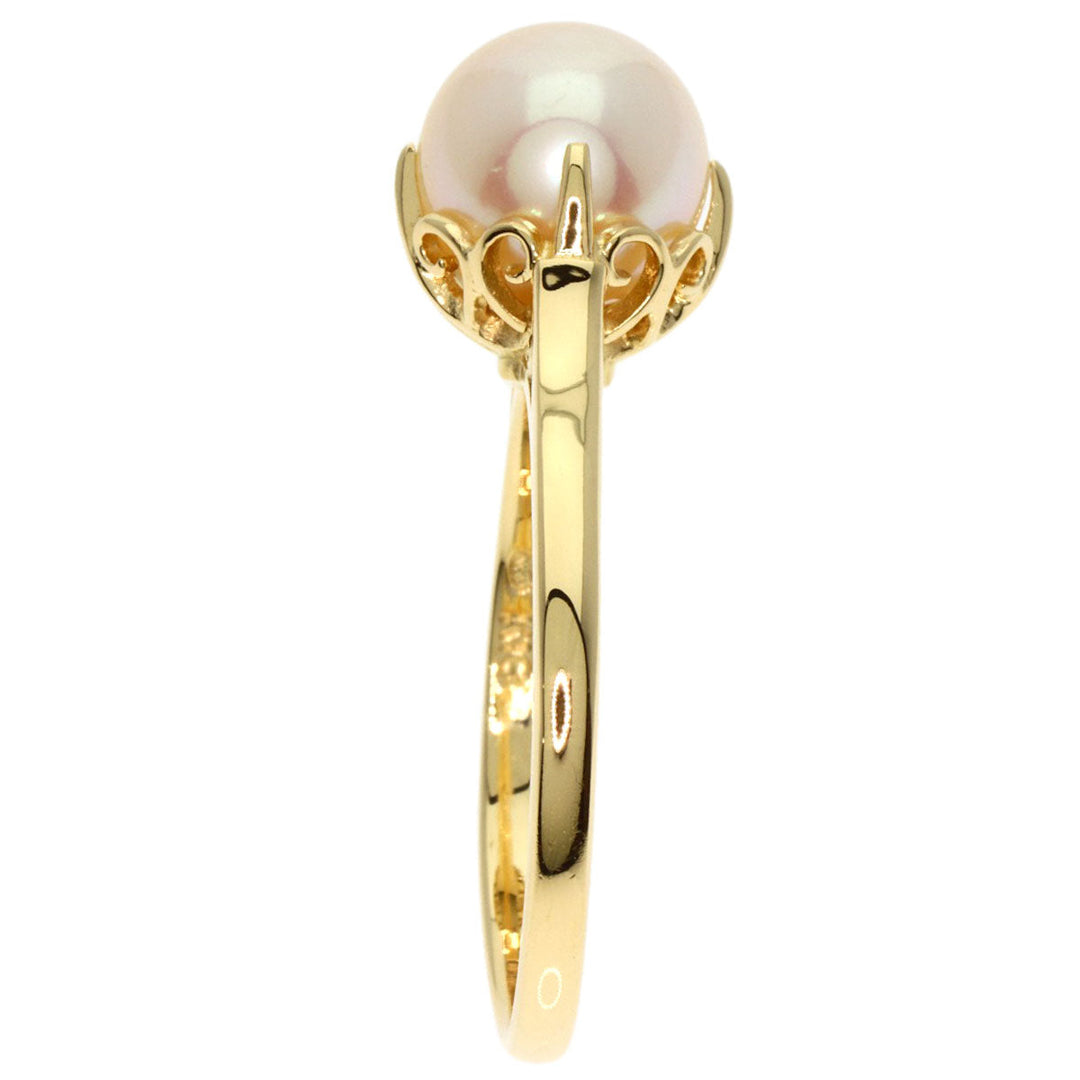 MIKIMOTO Ring 18K Yellow Gold gold Pearl Women Used Authentic
