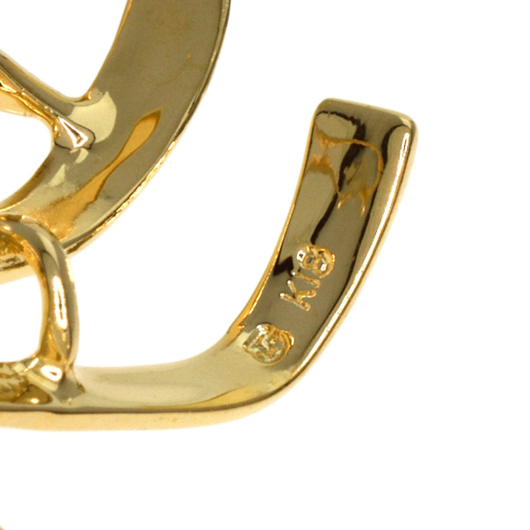 MIKIMOTO Brooch 18K Yellow Gold gold Pearl Women Used Authentic