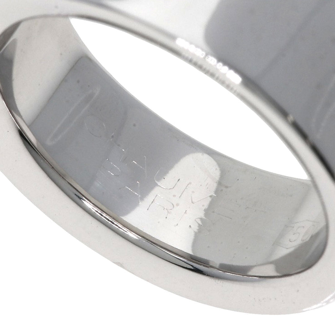 Chaumet Ring K18WG Silver Lian Diamond Women Used Authentic