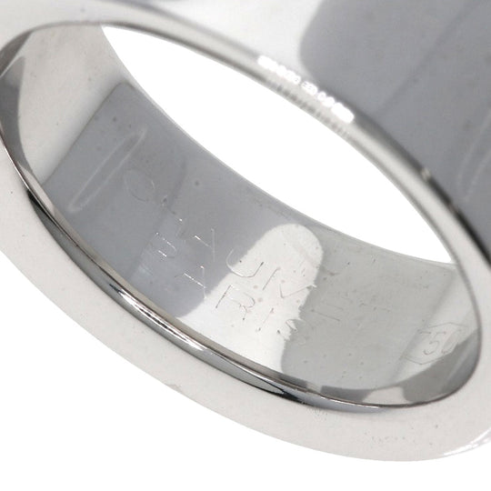 Chaumet Ring K18WG Silver Lian Diamond Women Used Authentic