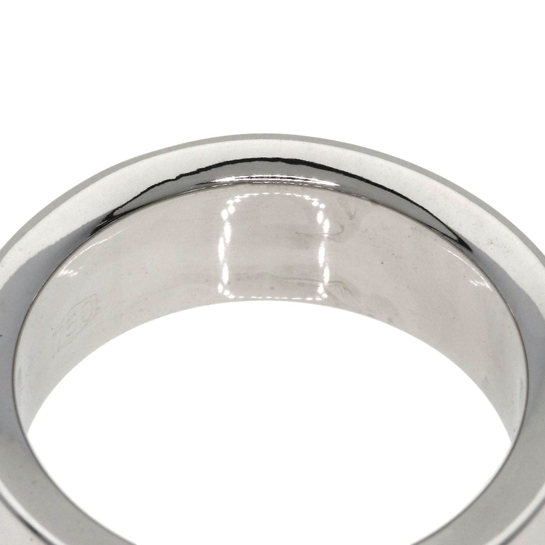 Chaumet Ring K18WG Silver Lian Diamond Women Used Authentic