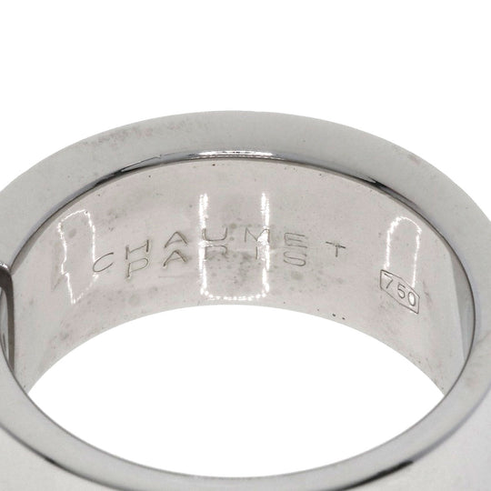 Chaumet Ring K18WG Silver Lian Women Used Authentic
