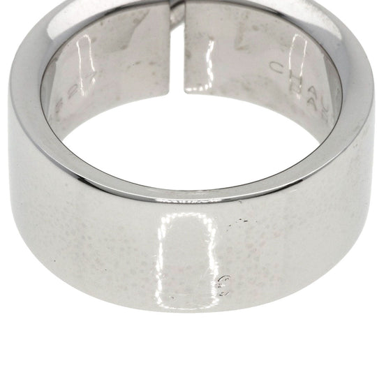 Chaumet Ring K18WG Silver Lian Women Used Authentic