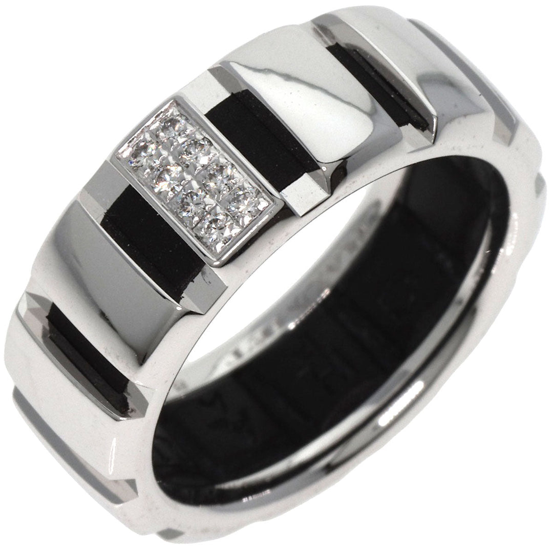 Chaumet Ring K18WG Silver Class One Diamond #51
