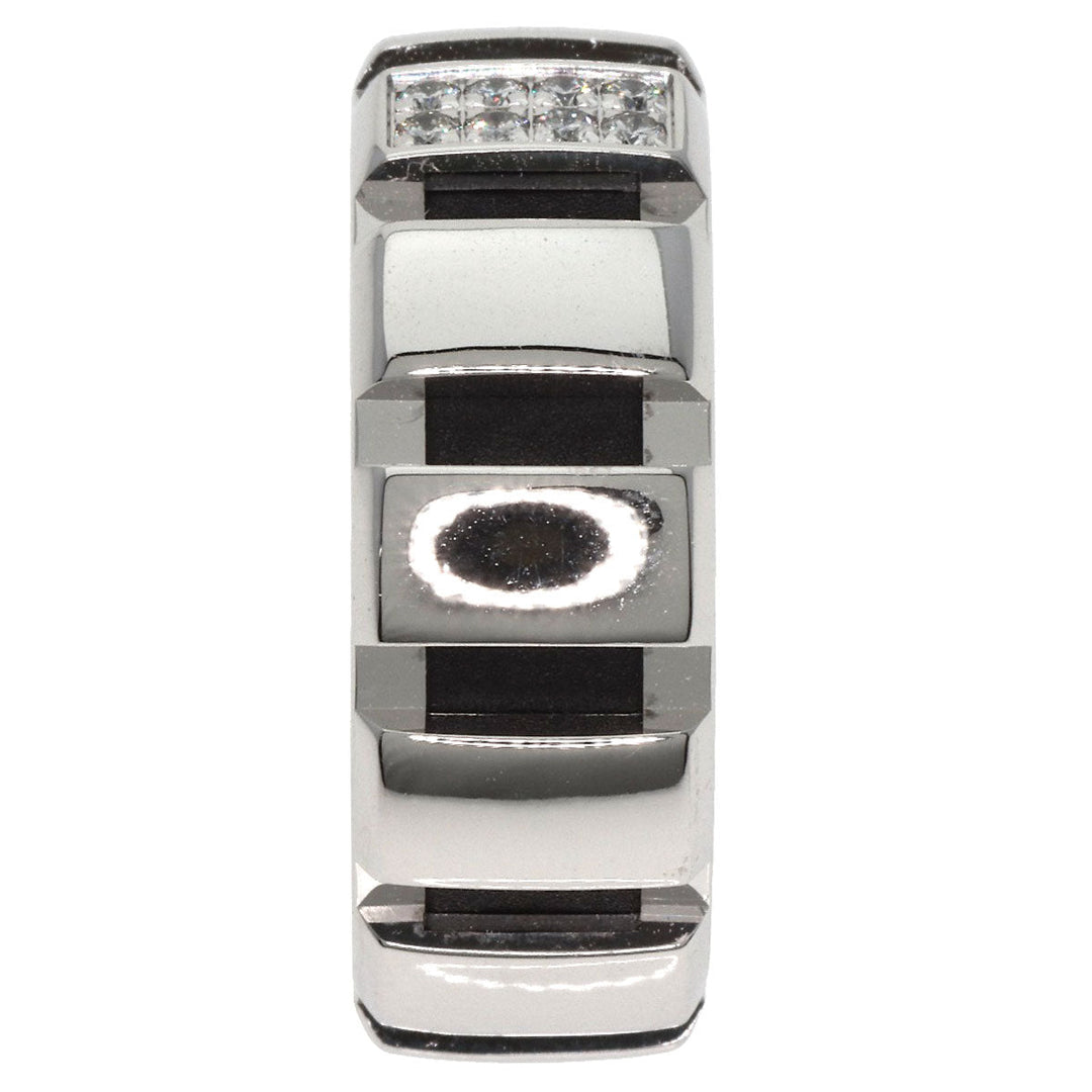Chaumet Ring K18WG Silver Class One Diamond #51
