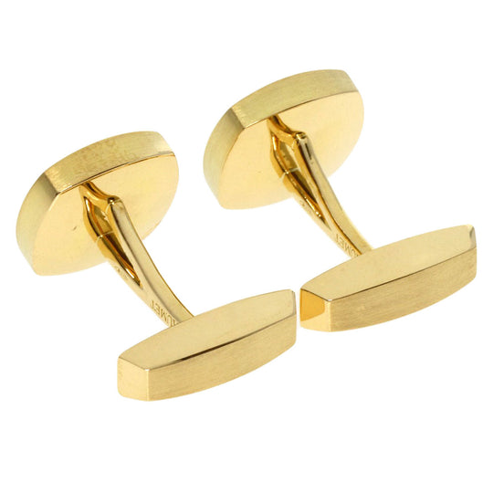 Chaumet cuffs 18K Yellow Gold gold onyx mens Used Authentic