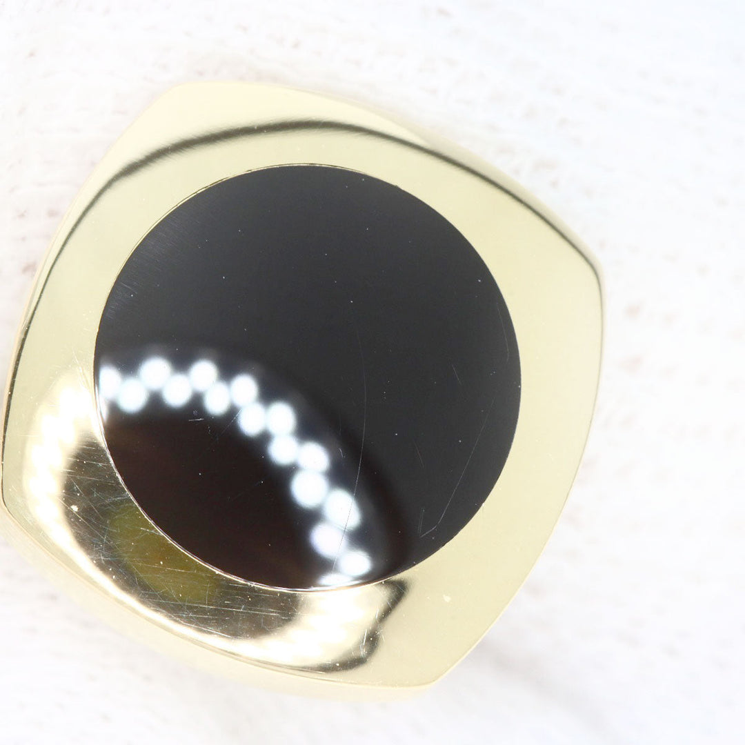 Chaumet cuffs 18K Yellow Gold gold onyx mens Used Authentic