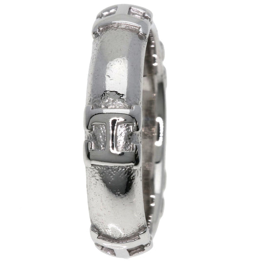 HERMES Ring K18WG Silver Fidelite # 47 Women Used Authentic