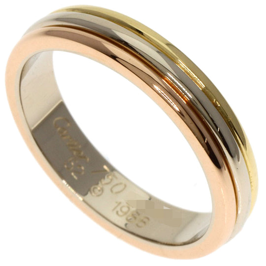 CARTIER Ring 18K Yellow Gold gold Three colors # 52