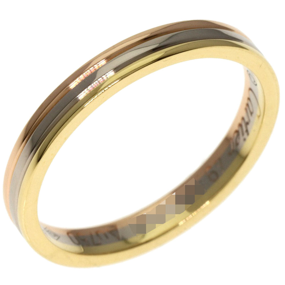 CARTIER Ring 18K Yellow Gold gold Three colors # 49