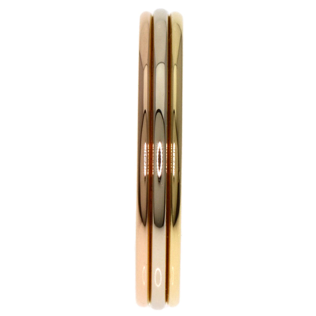 CARTIER Ring 18K Yellow Gold gold Three color # 50