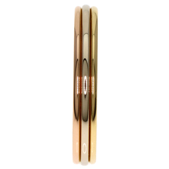 CARTIER Ring 18K Yellow Gold gold Three color # 50