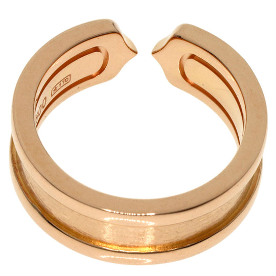 CARTIER Ring 18K Pink Gold gold C2 Ring SM #48 Women Used Authentic