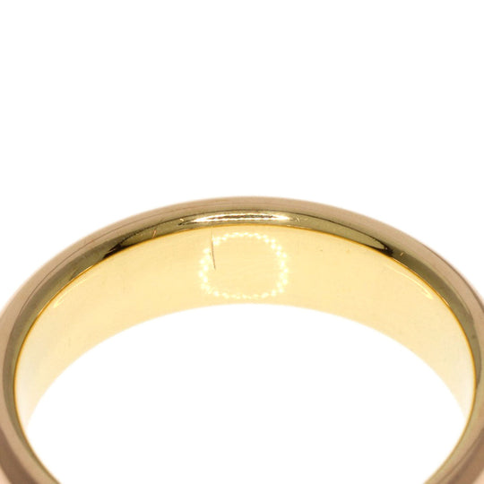 CARTIER Ring K18YG , K18PG , K18WG gold Three Color #45 Women Used Authentic