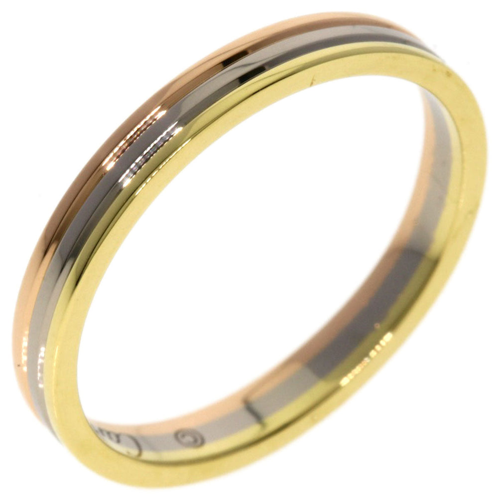 CARTIER Ring 18K Yellow Gold gold Three colors # 52