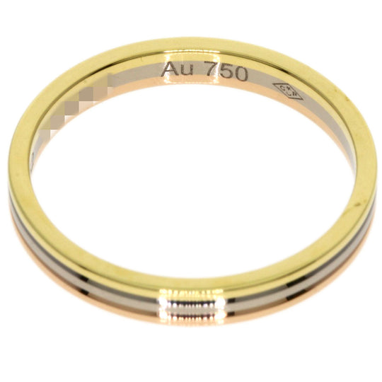 CARTIER Ring 18K Yellow Gold gold Three colors # 52