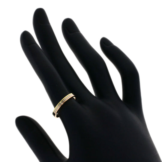 CARTIER Ring 18K Yellow Gold gold Three colors # 52