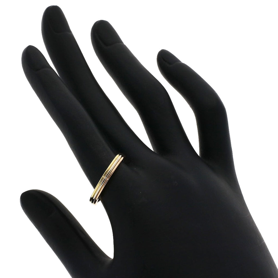 CARTIER Ring K18YG , K18WG , K18PG gold Three color Women Used Authentic
