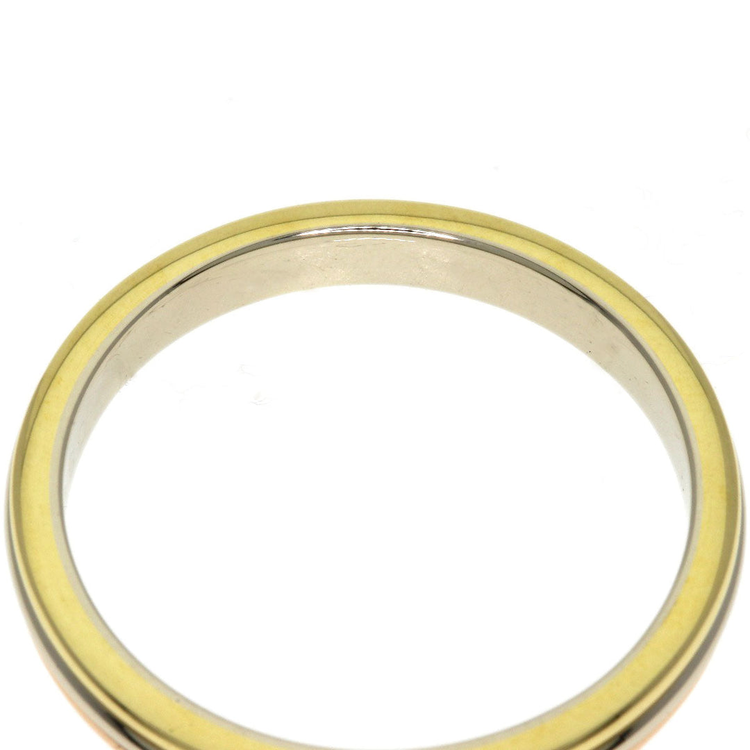 CARTIER Ring K18YG , K18WG , K18PG gold Three color Women Used Authentic
