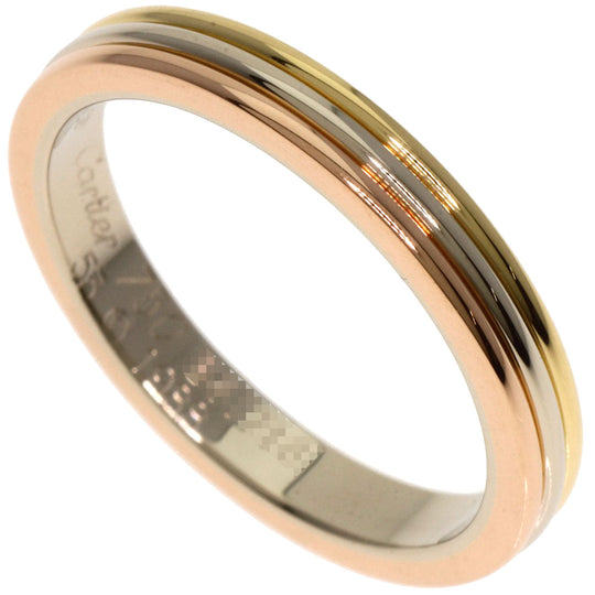 CARTIER Ring 18K Yellow Gold gold Three colors # 53