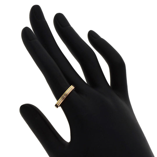 CARTIER Ring 18K Yellow Gold gold Three colors # 53