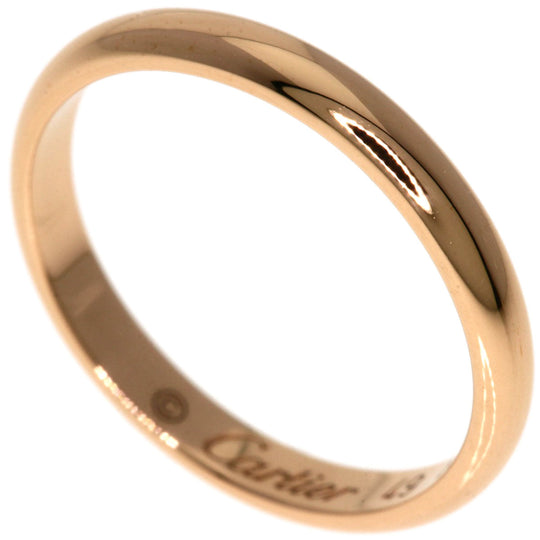 CARTIER Ring 18K Pink Gold gold Classic Wedding #49 Women Used Authentic