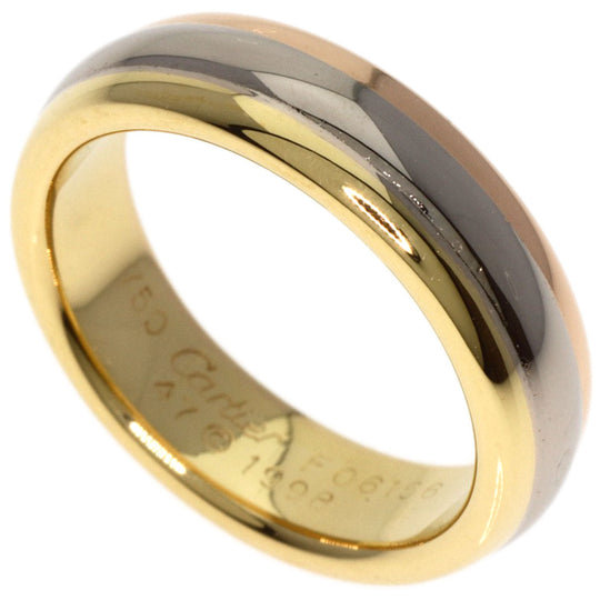 CARTIER Ring 18K Yellow Gold gold Three colors # 47