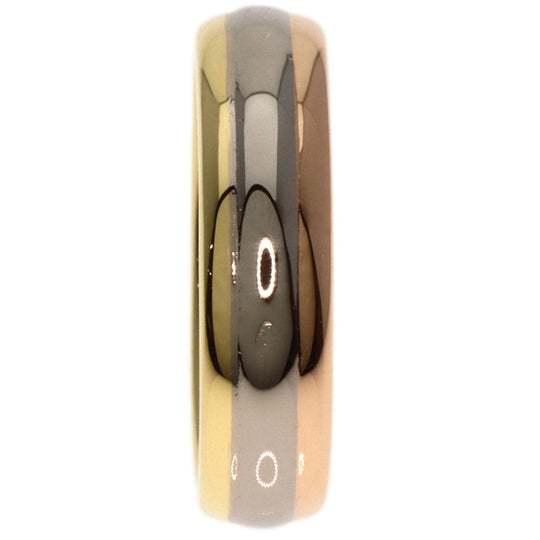 CARTIER Ring 18K Yellow Gold gold Three colors # 47