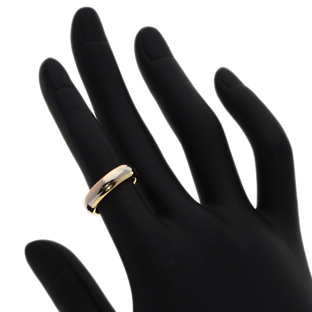 CARTIER Ring 18K Yellow Gold gold Three colors # 47
