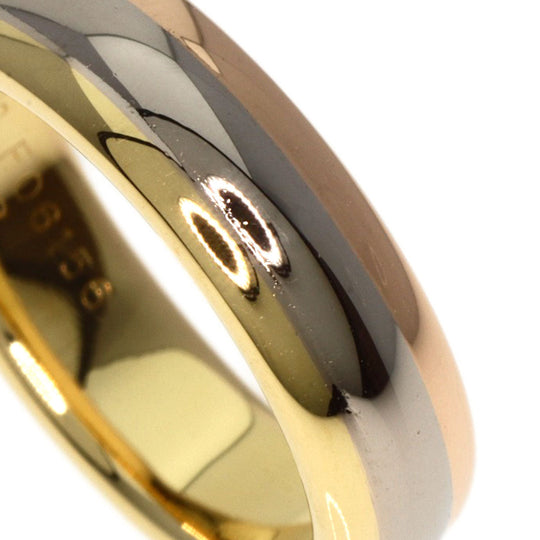CARTIER Ring 18K Yellow Gold gold Three colors # 47