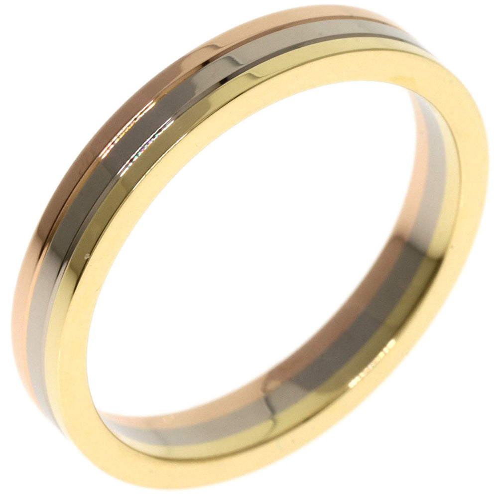 CARTIER Ring 18K Yellow Gold gold Three colors # 58