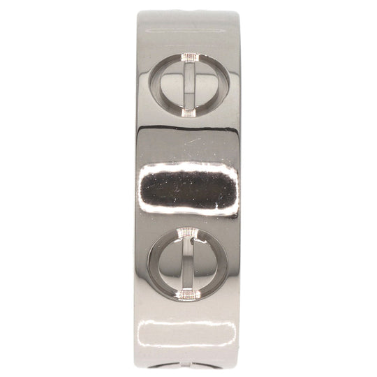 CARTIER Ring K18WG Silver Love Ring #49