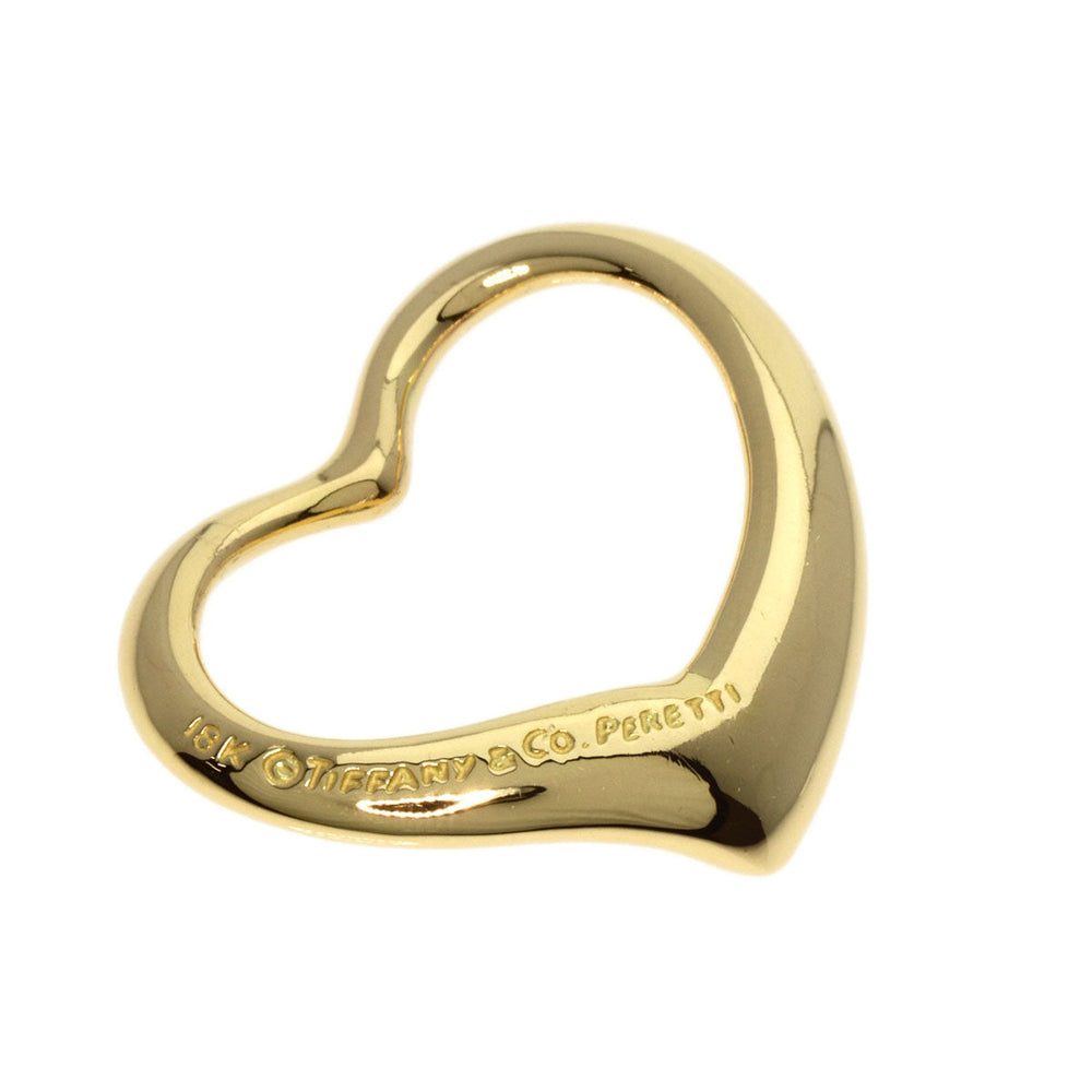 TIFFANY&Co. Pendant top 18K Yellow Gold gold Open heart