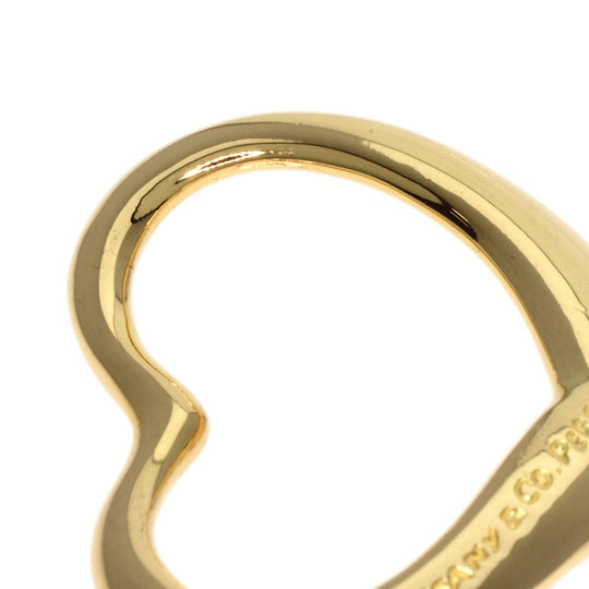 TIFFANY&Co. Pendant top 18K Yellow Gold gold Open heart