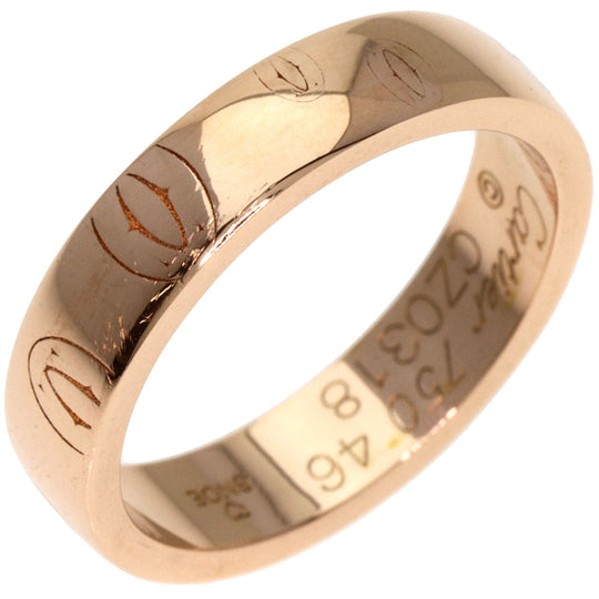 CARTIER Ring 18K Pink Gold gold Happy birthday # 46