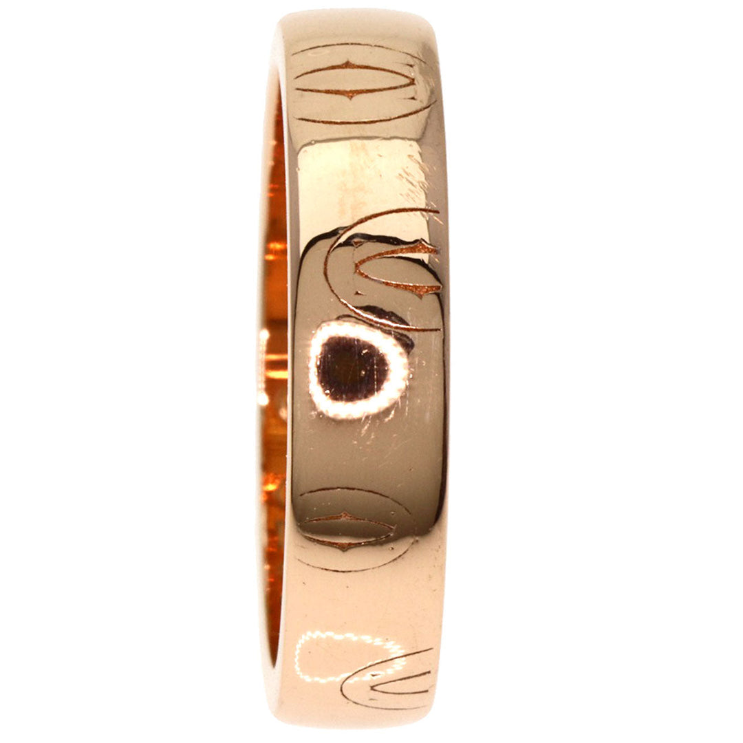 CARTIER Ring 18K Pink Gold gold Happy birthday # 46
