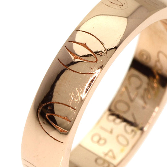 CARTIER Ring 18K Pink Gold gold Happy birthday # 46