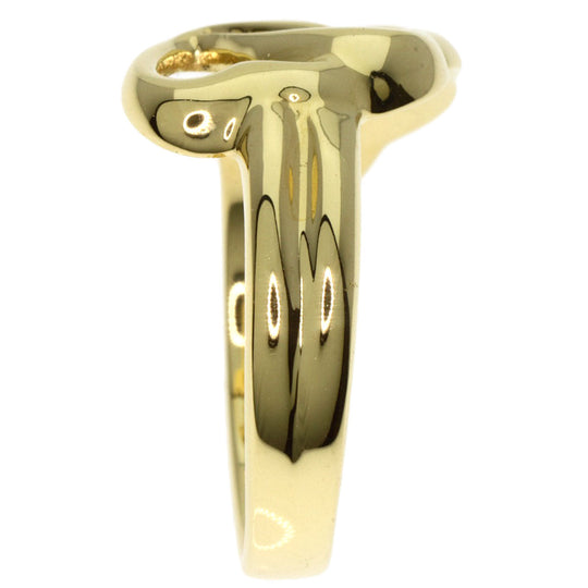 TIFFANY&Co. Ring 18K Yellow Gold gold Triple heart Women Used Authentic