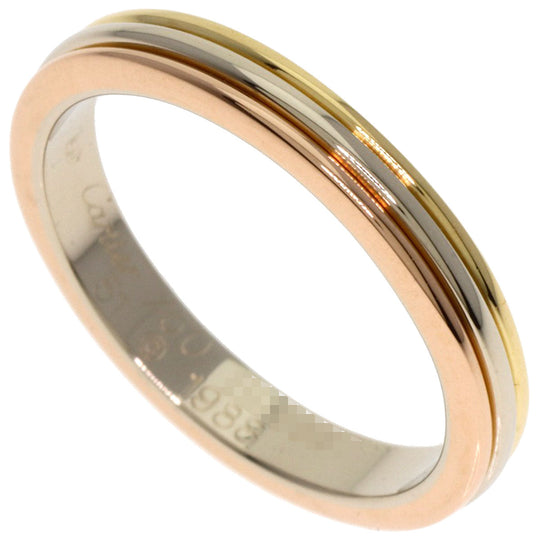 CARTIER Ring 18K Yellow Gold gold Three Color #51