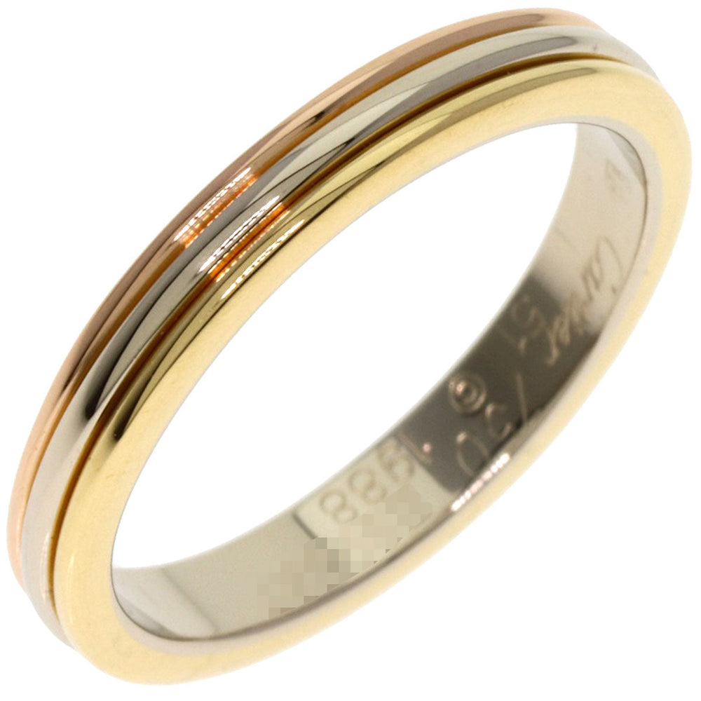 CARTIER Ring 18K Yellow Gold gold Three Color #51
