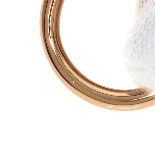 TIFFANY&Co. Ring K18PG , PT950 gold Bezel ring 1P diamond Women Used Authentic