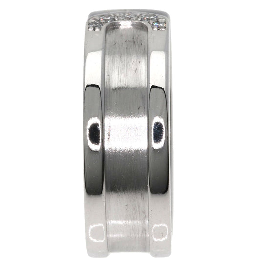 CARTIER Ring K18WG Silver C2 Ring Diamond #49 Women Used Authentic
