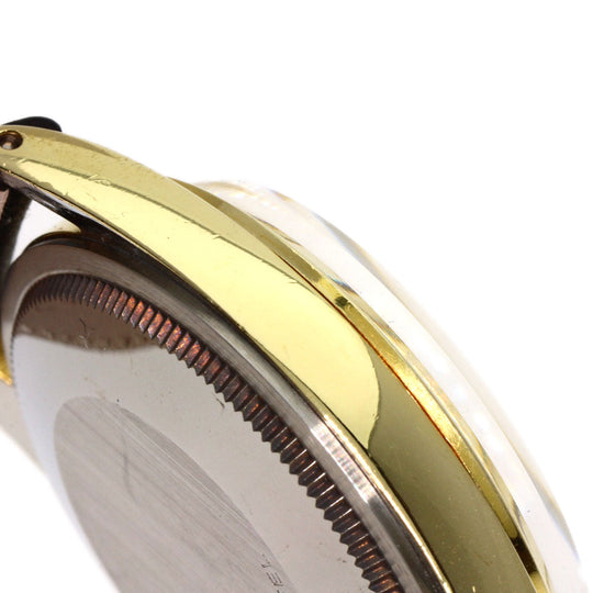 ROLEX Watches Mechanical Automatic 1024/5 Stainless Steel, Leather gold Oyster Perpetual Center Roma Manufacturer Compute 2024.1 white dial mens Used Authentic
