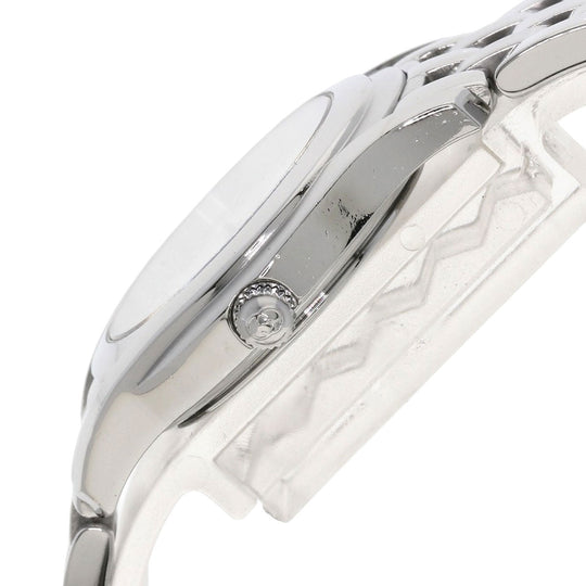GUCCI Watches Quartz 5500L Stainless Steel , Stainless Steel Silver Round face Silver dial Women Used Authentic