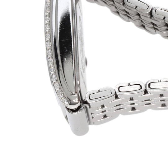 LONGINES Watches Quartz L5.258.0 Stainless Steel , Stainless Steel Silver Dolce Vita Diamond White shell dial Women Used Authentic