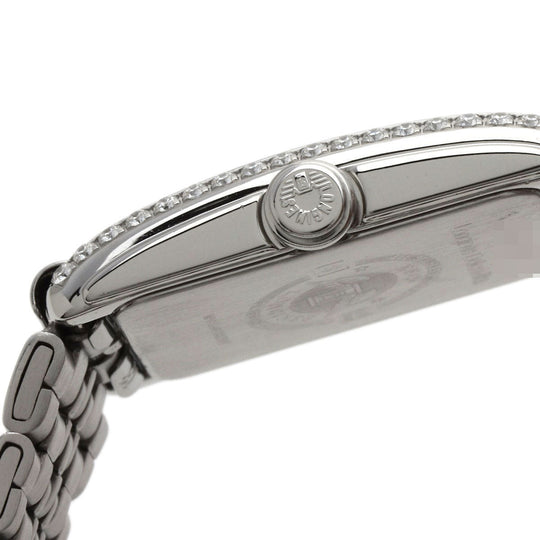 LONGINES Watches Quartz L5.258.0 Stainless Steel , Stainless Steel Silver Dolce Vita Diamond White shell dial Women Used Authentic
